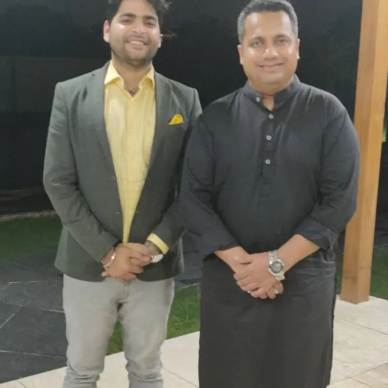 shivam ahuja with dr. vivek bindra