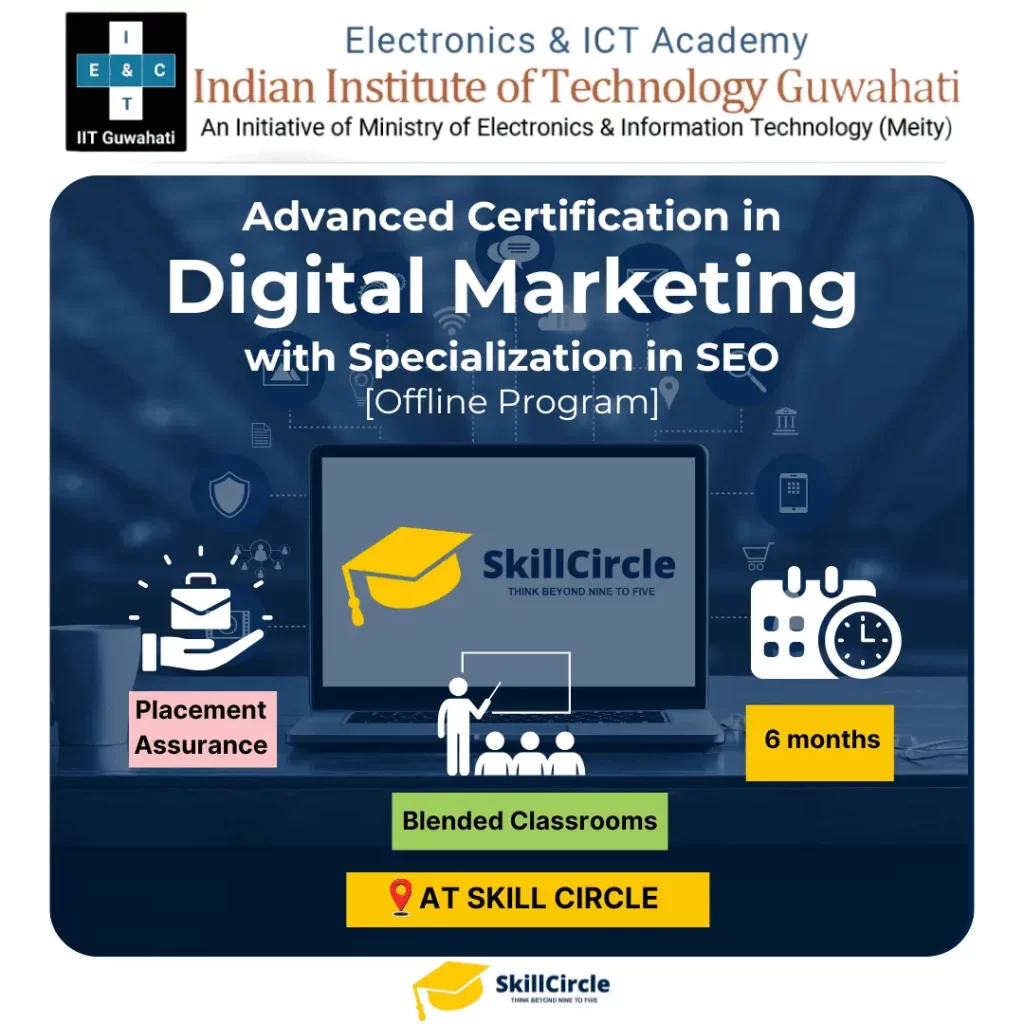 advanced certification in digital marketing in seo