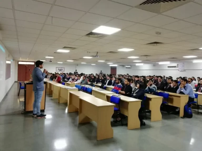 SkillCircle offline seminar in an auditorium