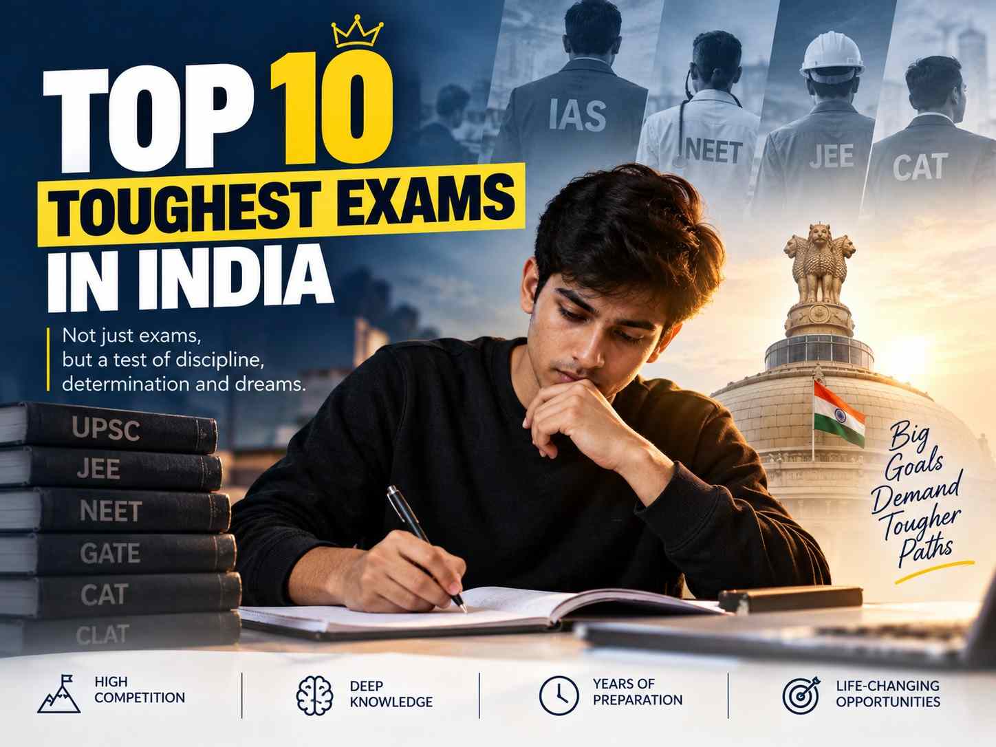 Top 10 Toughest Exams in India