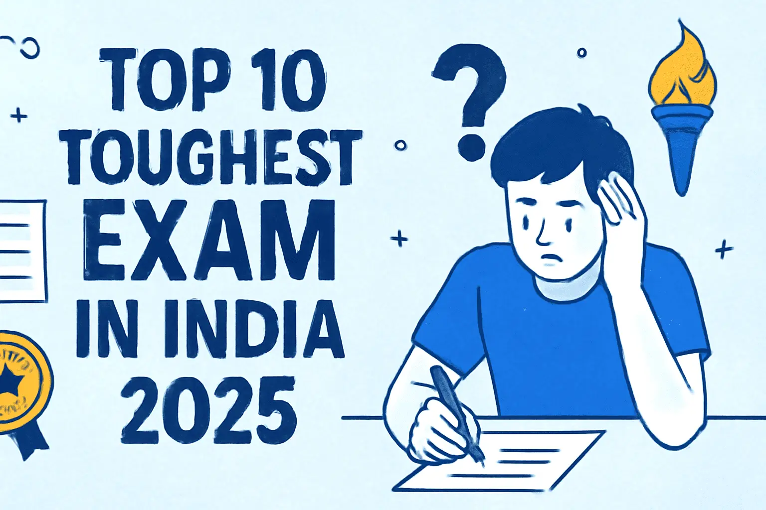 Read more about the article Top 10 Toughest Exams in India 2025