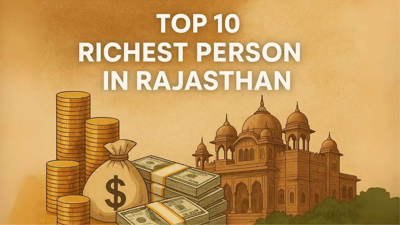 Read more about the article Top 10 Richest Person in Rajasthan 2025: Net Worth, Business & Lifestyle