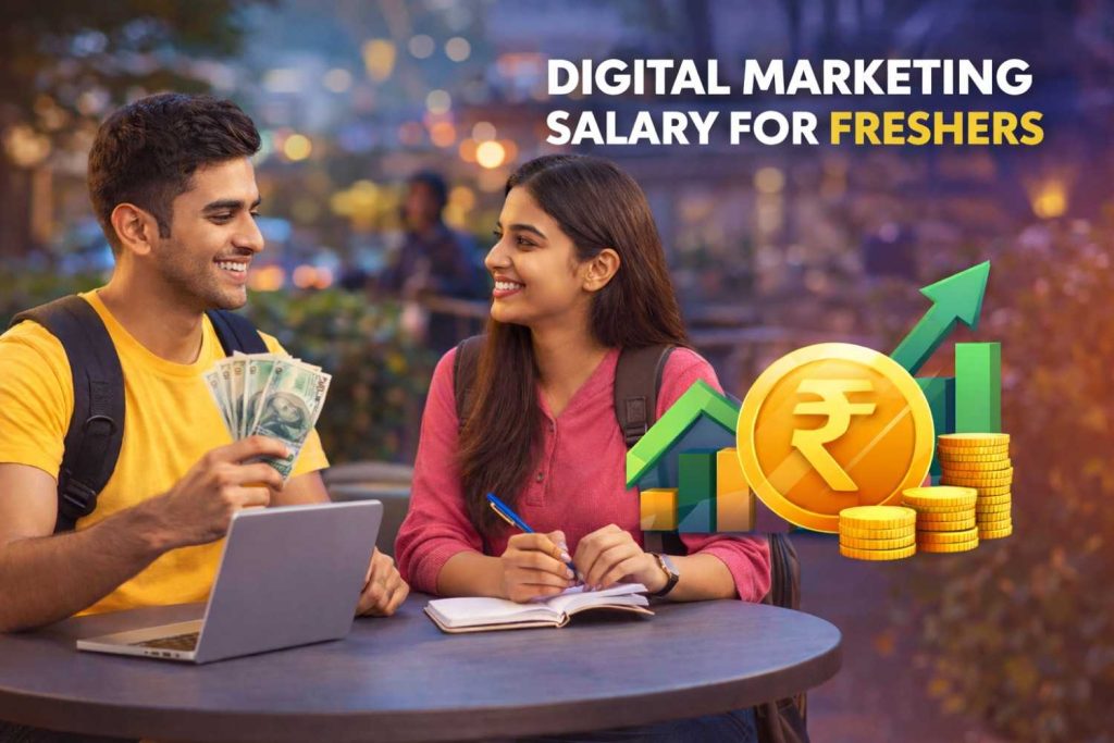 digital marketing salary in india for freshers