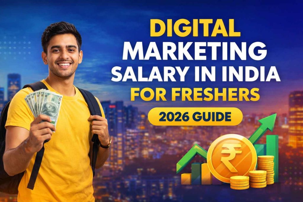 digital marketing salary in india for freshers