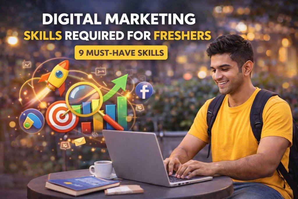digital marketing skills required for freshers