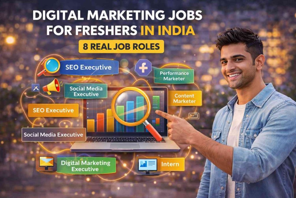 Digital Marketing Jobs for Freshers 8 Real Roles