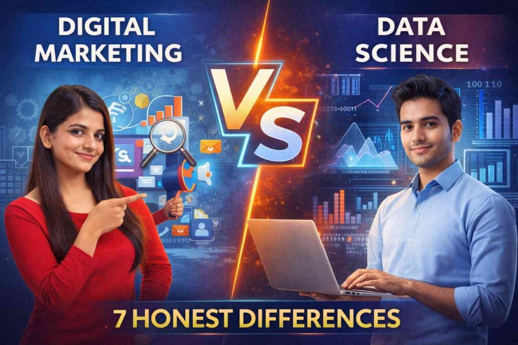 digital marketing vs data science