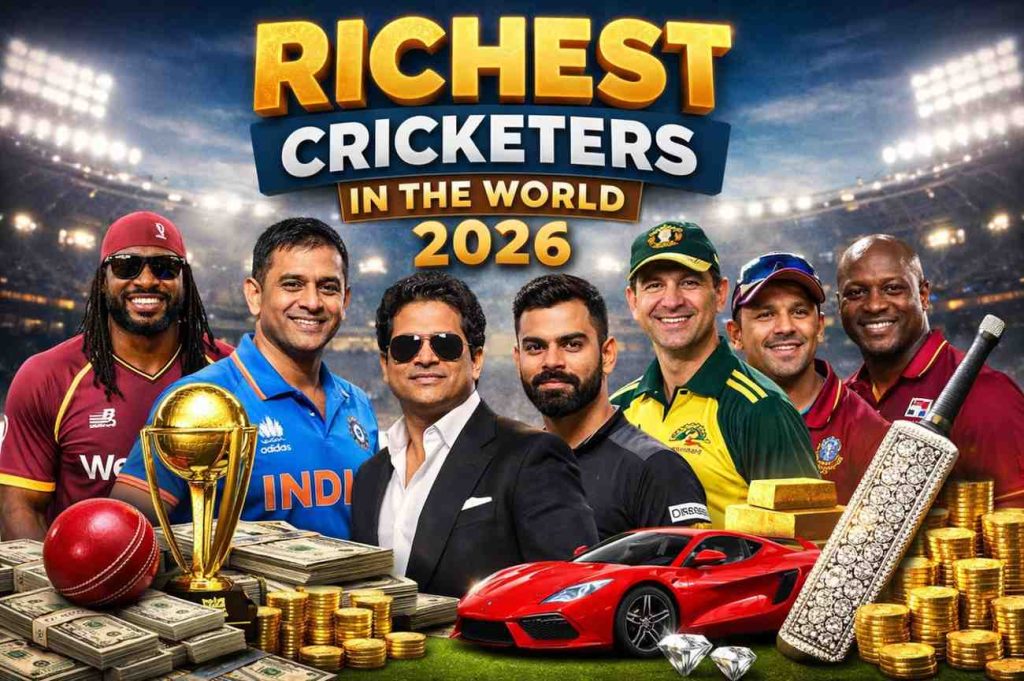 richest cricketers in the world
