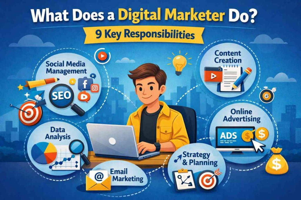 what does a digital marketer do