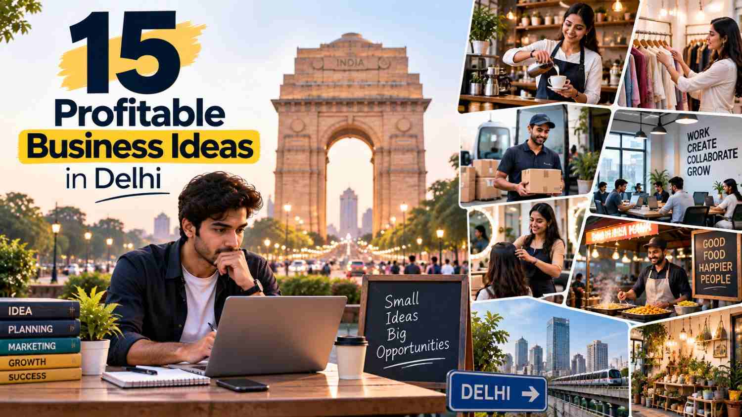 15 Profitable Business Ideas in Delhi