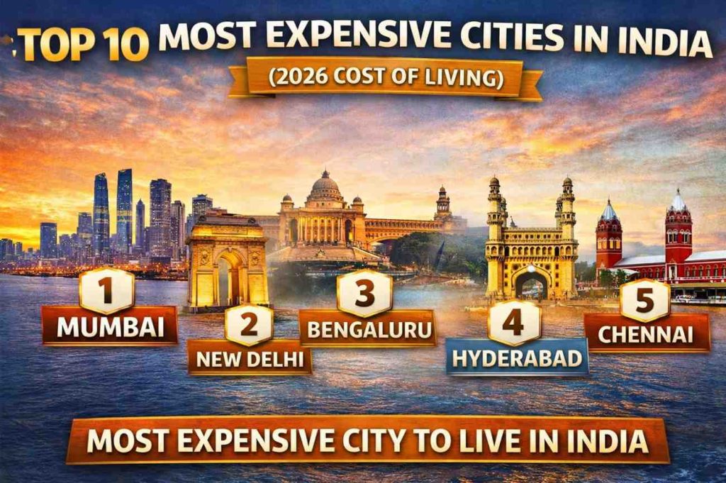 Top 10 Most Expensive city in India