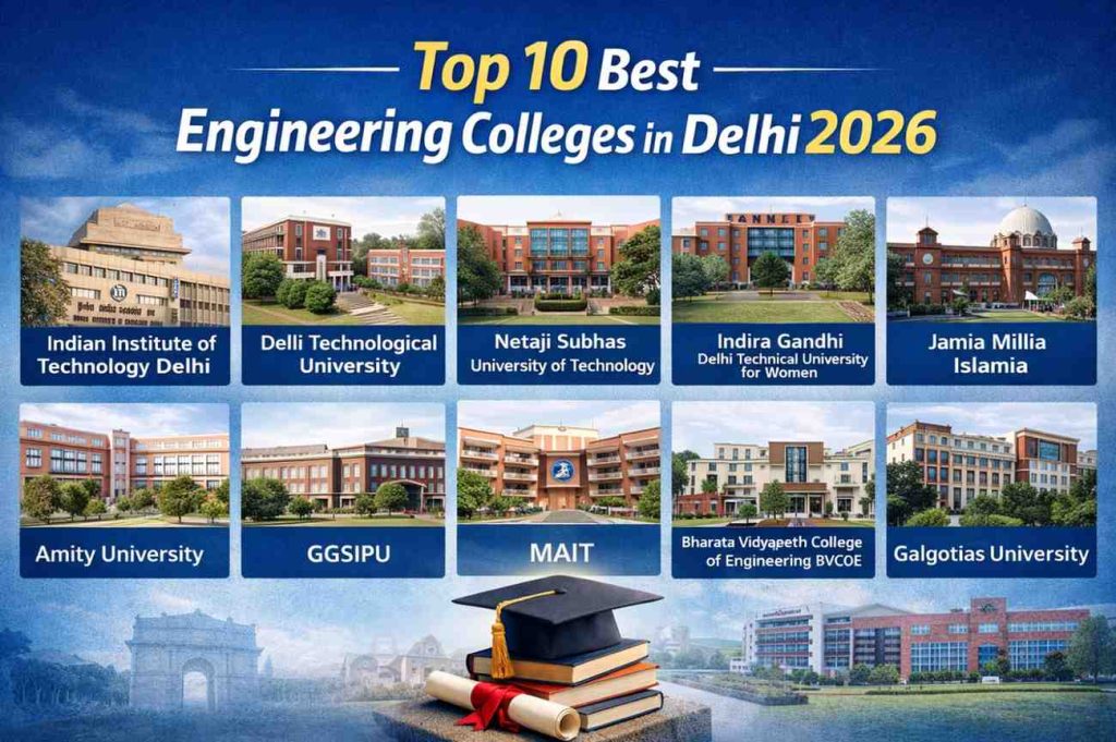 Top 10 best engineering colleges in delhi​ 2026