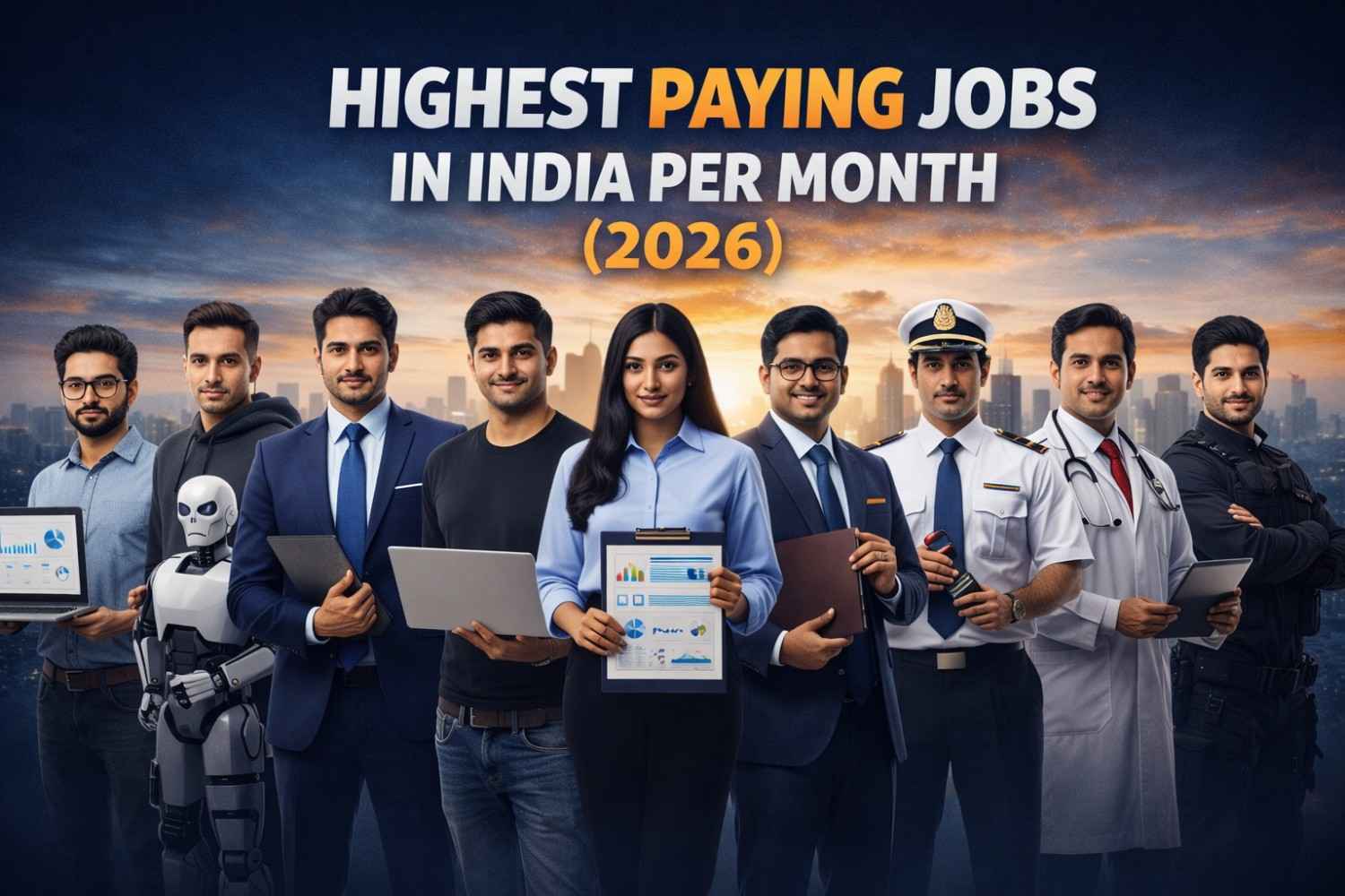 highest salary jobs in india per month