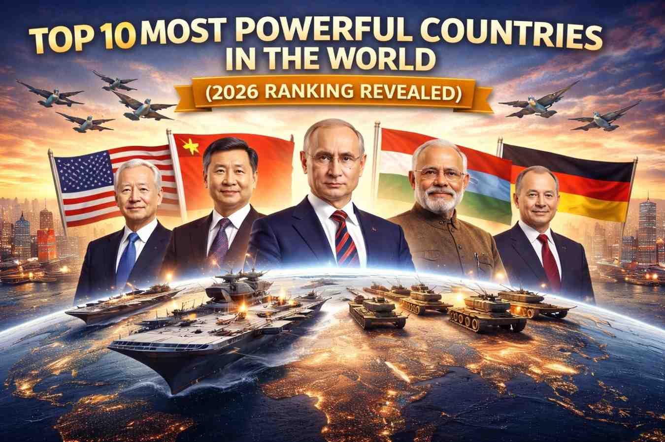 Top 10 Most Powerful Countries in the World (2026 Ranking)