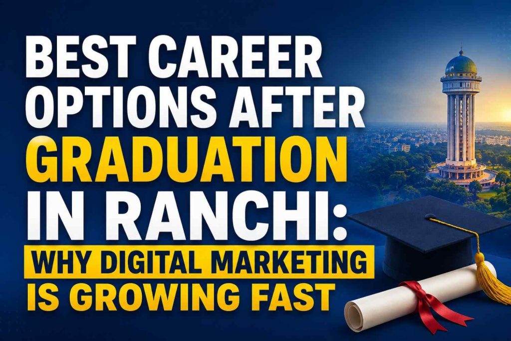 best career options after graduation in Ranchi