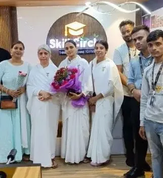 Raksha Bandhan celebration with the Brahma Kumari sisters at SkillCircle