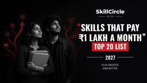Top 20 Skills That Can Pay ₹1 Lakh Per Month (2027) – SkillCircle blog cover